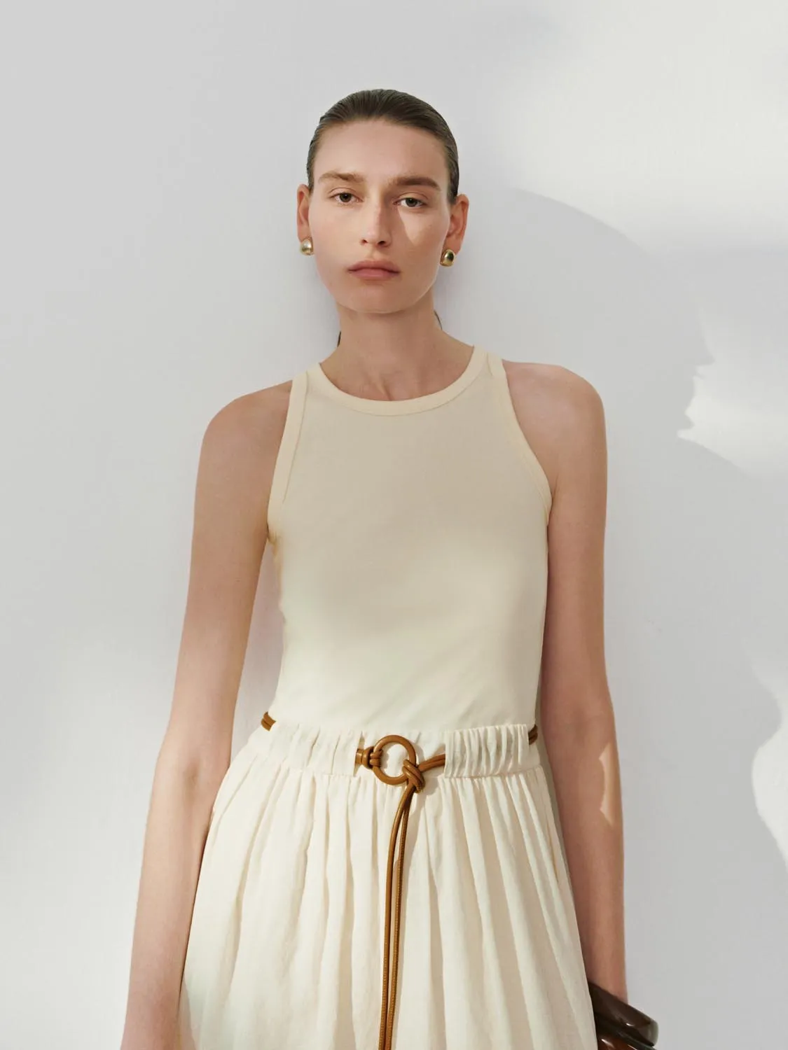 Belted Sleeveless Maxi Dresses sold by Urban Revivo product image thumbnail 2