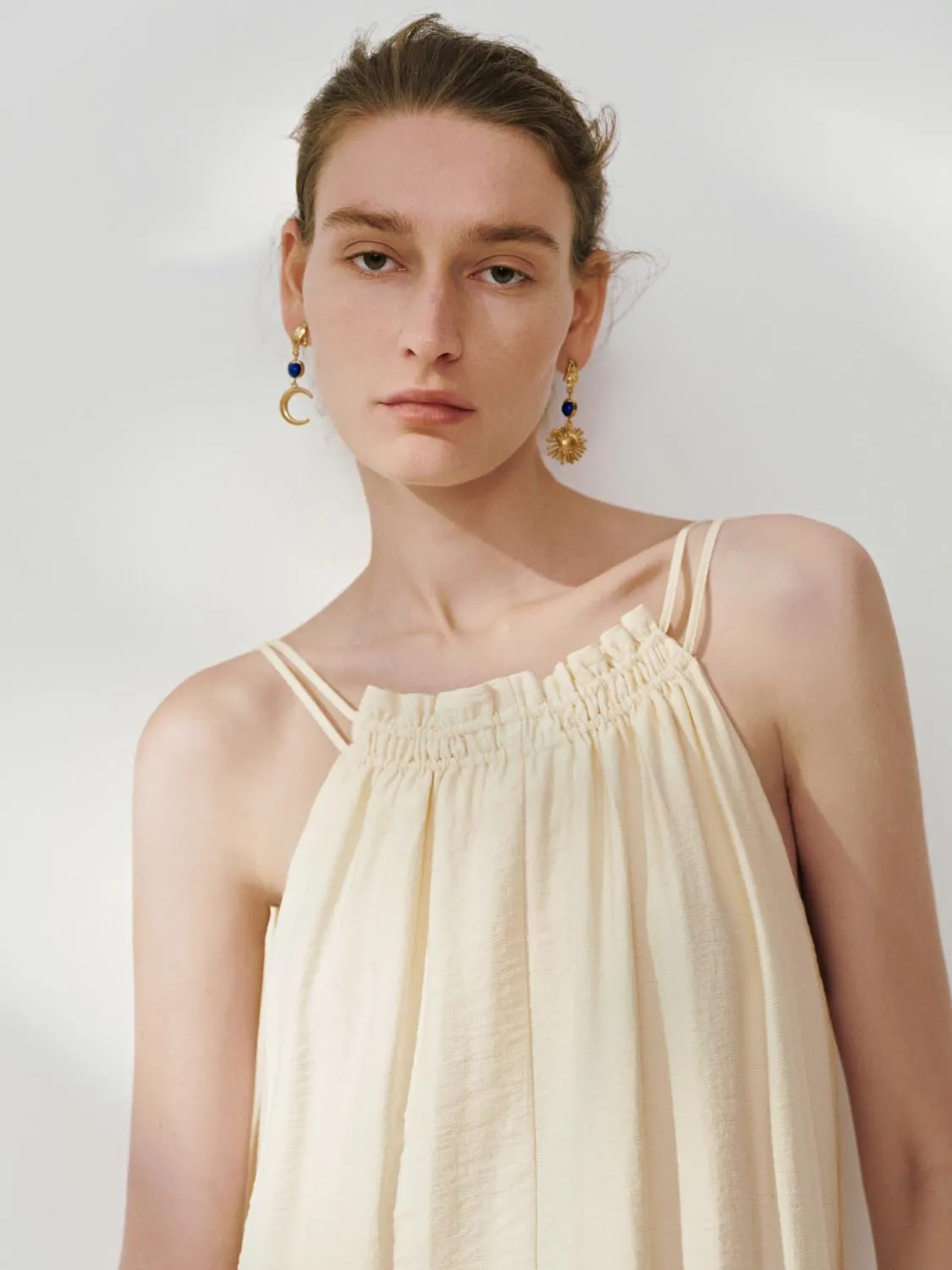 Sleeveless Halter Neck Maxi Dresses sold by Urban Revivo product image thumbnail 3