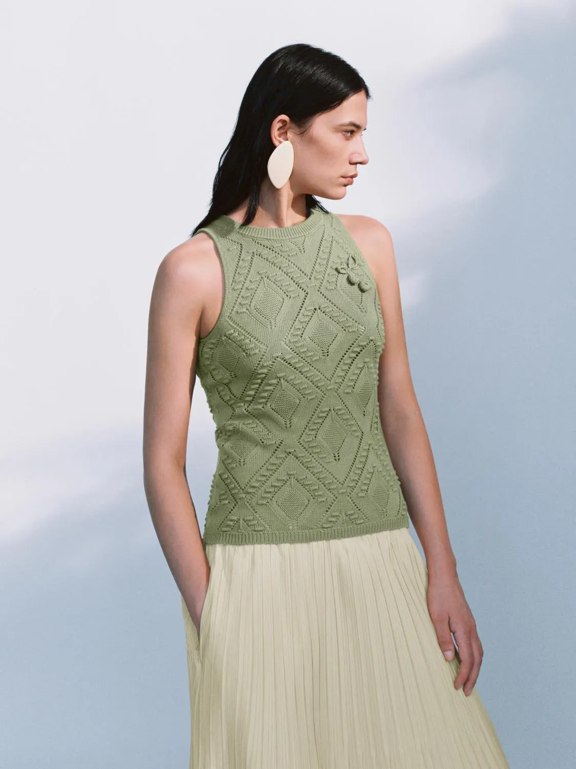 Knitted Vests sold by Urban Revivo product image thumbnail 2