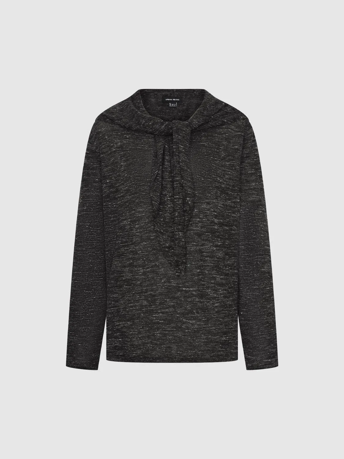 Scarf Decor Knitted T-Shirts sold by Urban Revivo product image thumbnail 3