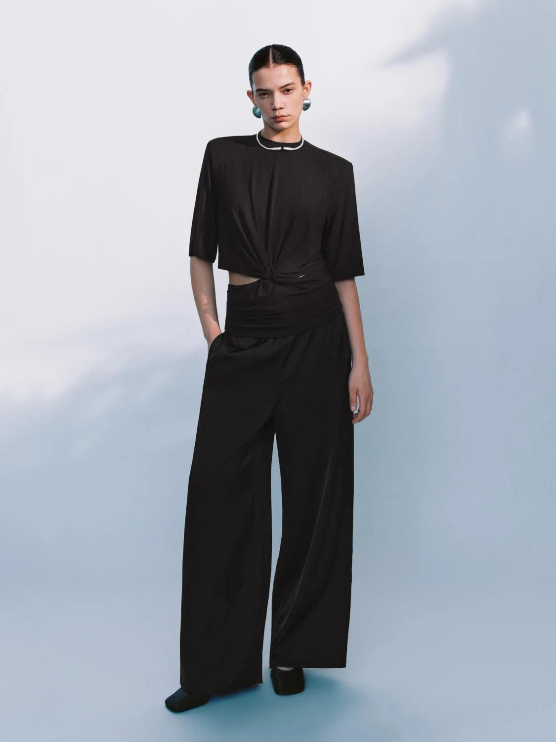 Waist Cut-Out T-Shirts sold by Urban Revivo product image thumbnail 4