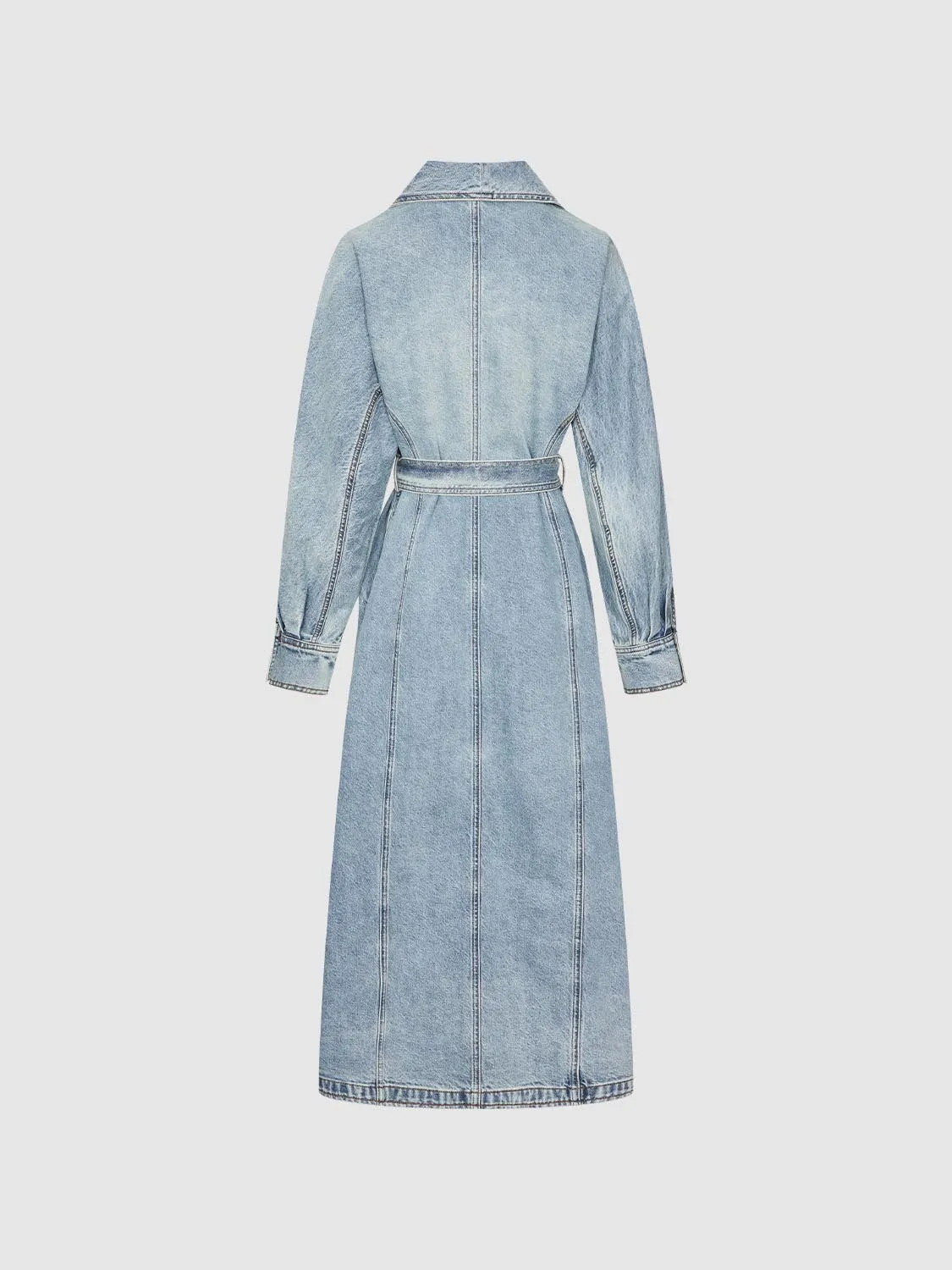 Denim Longline Jackets sold by Urban Revivo product image thumbnail 2