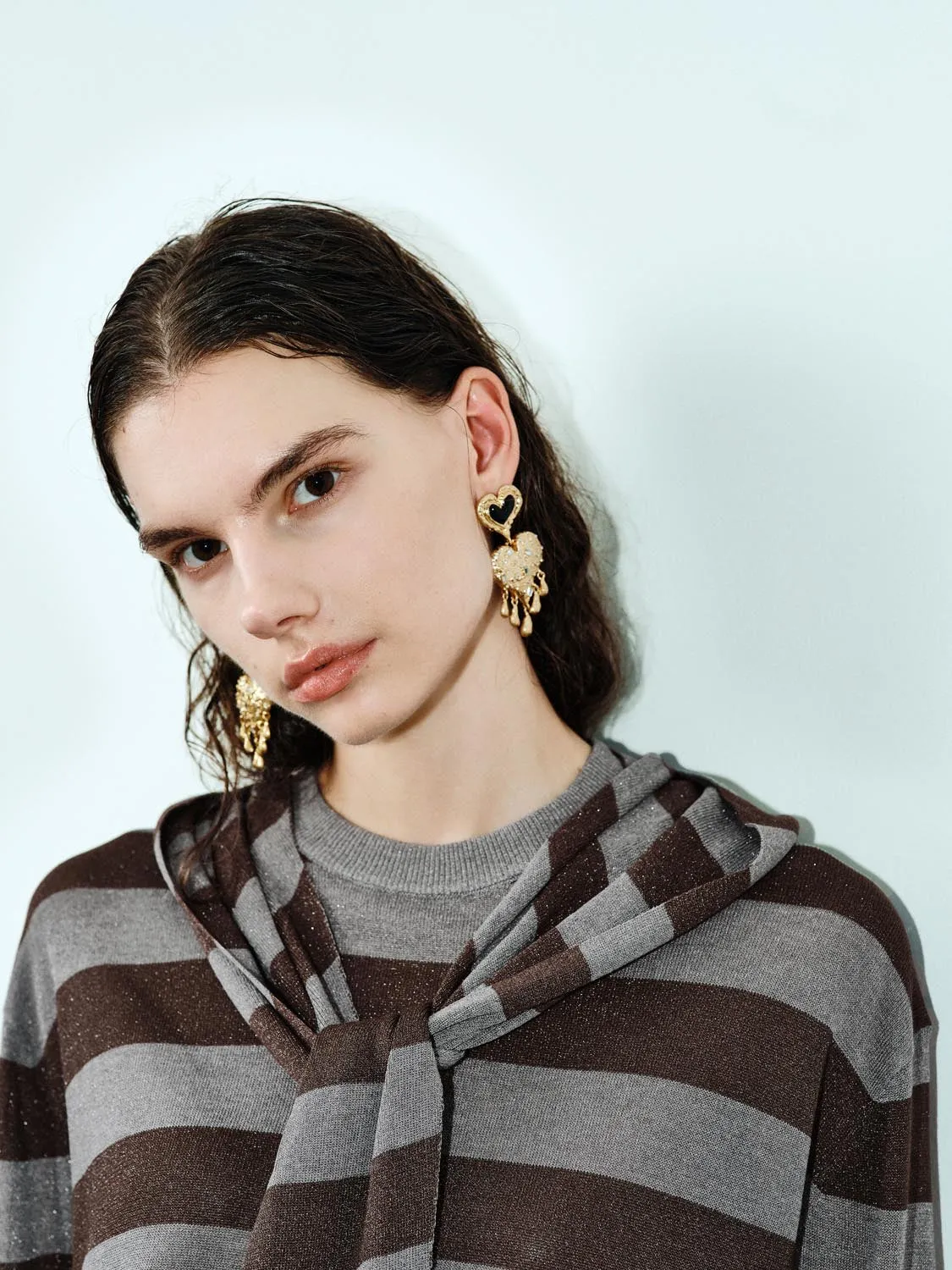 Knitted Striped T-Shirts sold by Urban Revivo product image thumbnail 3