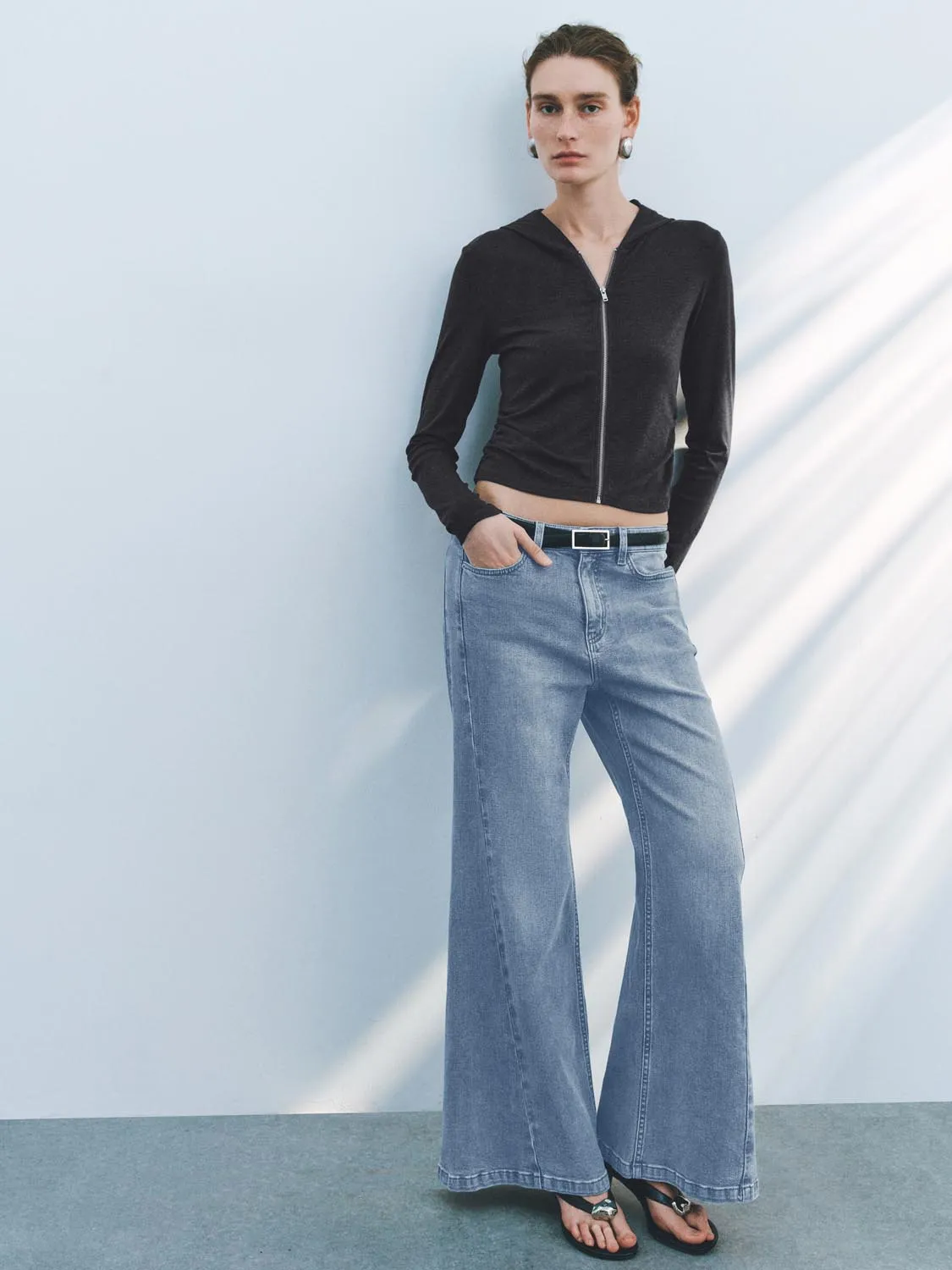 Zip Up Hoodie Jackets sold by Urban Revivo product image thumbnail 5