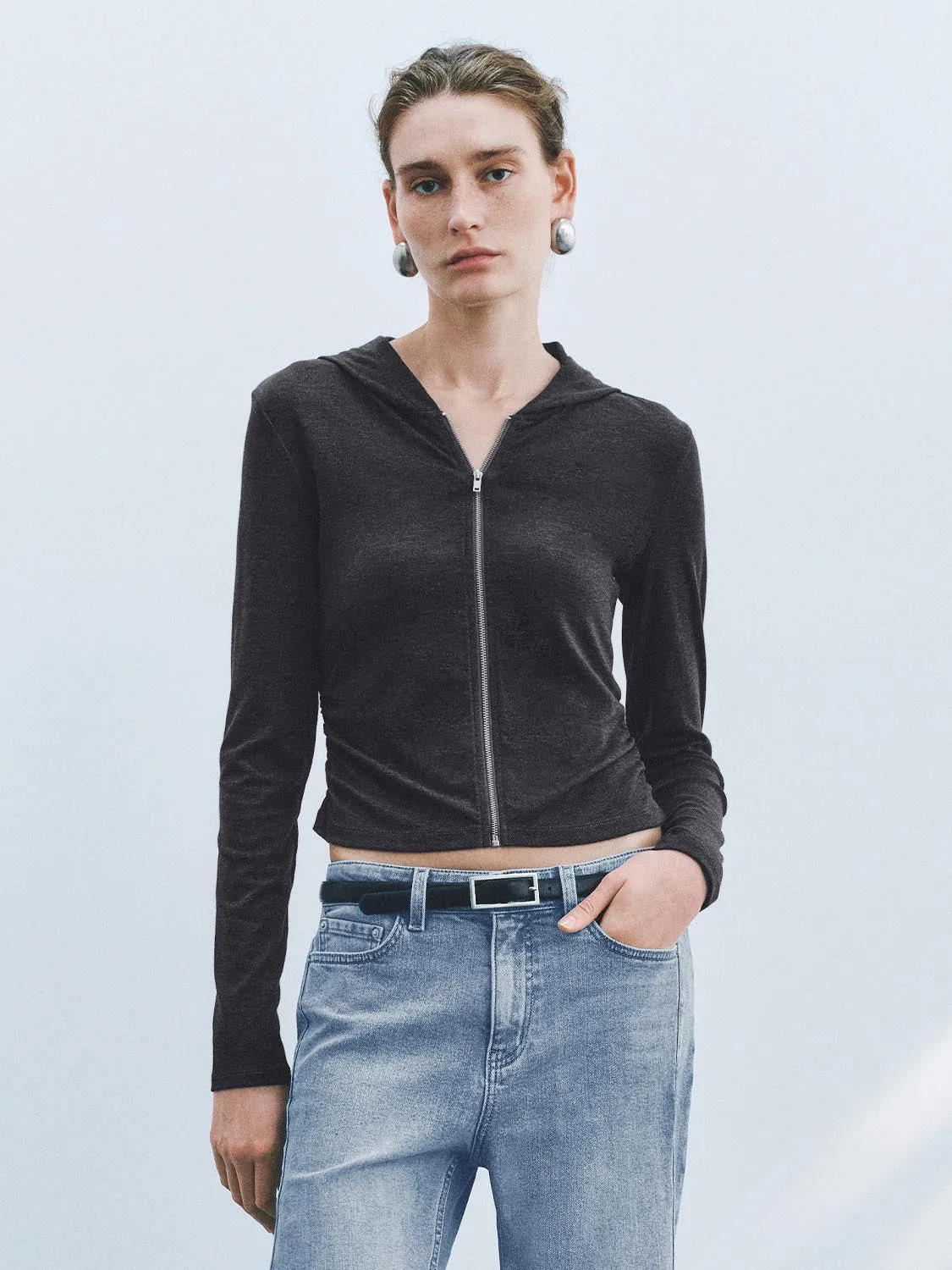 Zip Up Hoodie Jackets sold by Urban Revivo