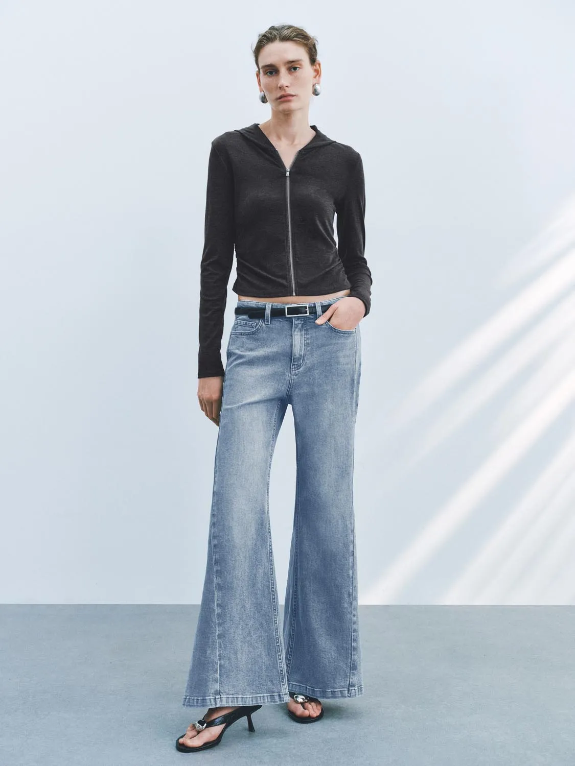 Zip Up Hoodie Jackets sold by Urban Revivo product image thumbnail 4