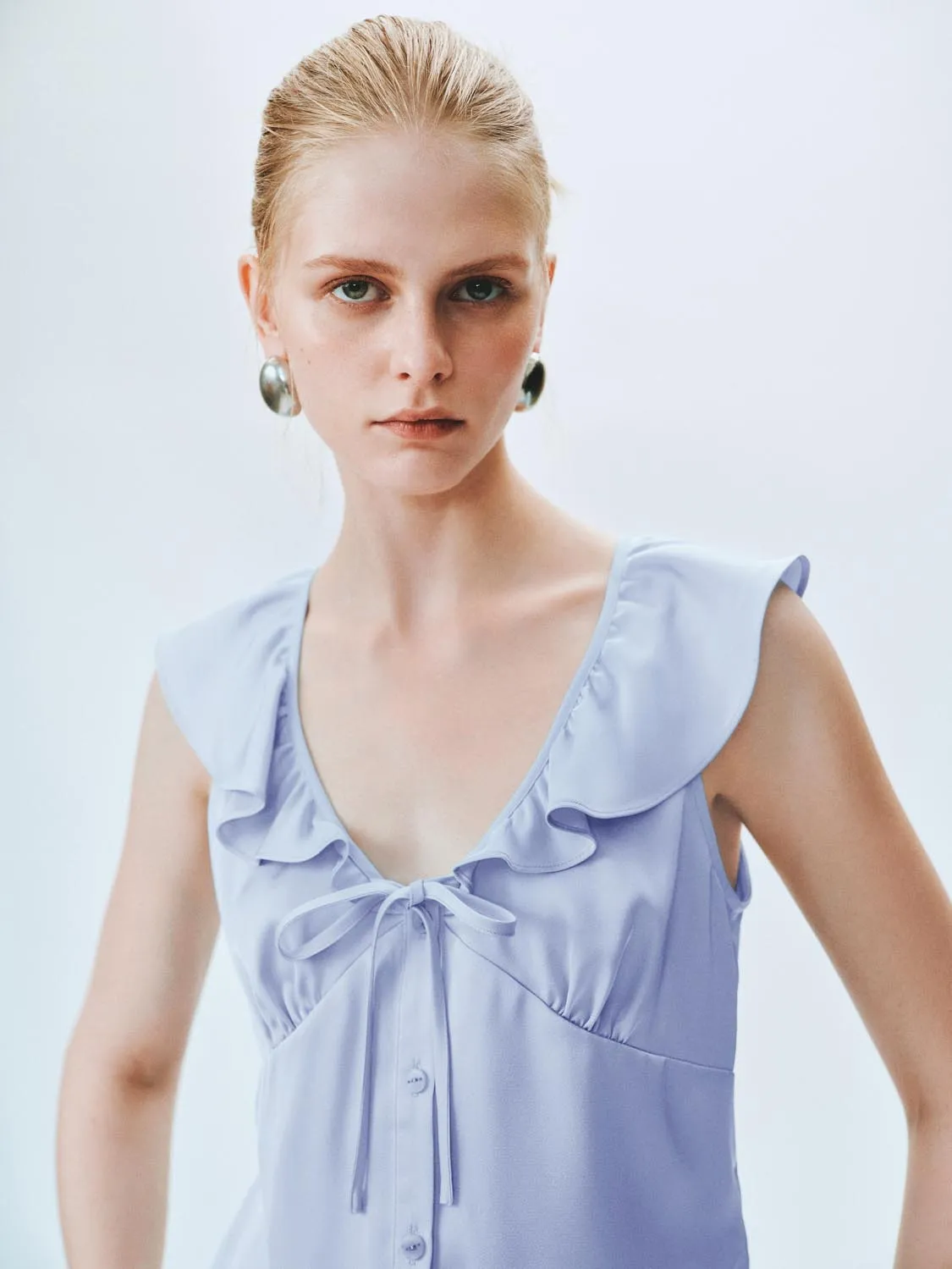 Ruffle Blouses sold by Urban Revivo product image thumbnail 3