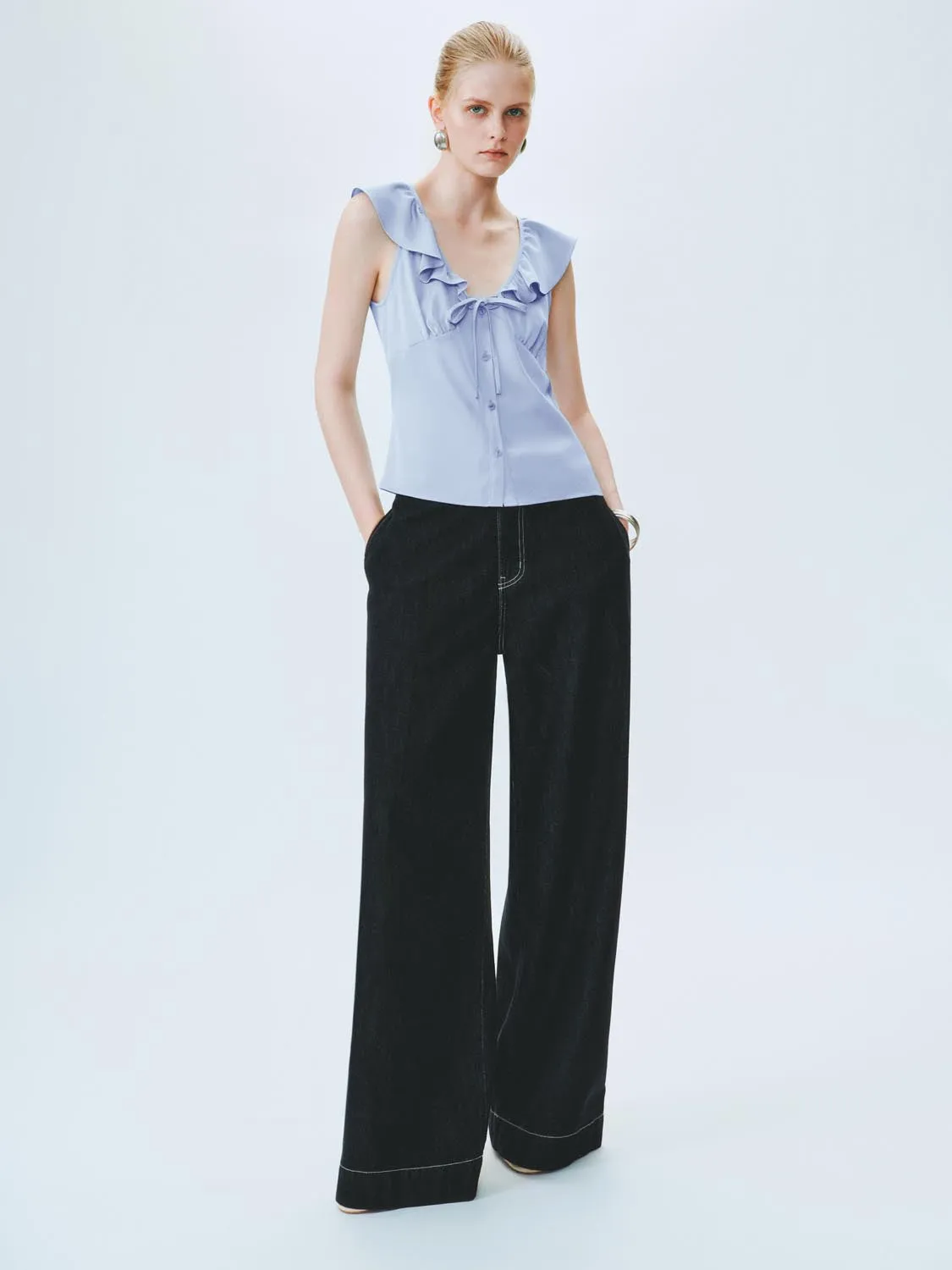 Ruffle Blouses sold by Urban Revivo product image thumbnail 5