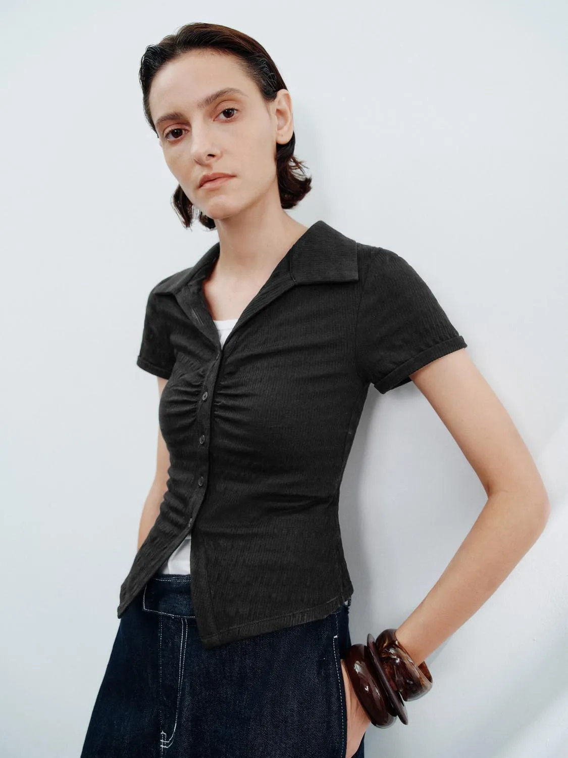 Short Sleeve T-Shirts sold by Urban Revivo product image thumbnail 2