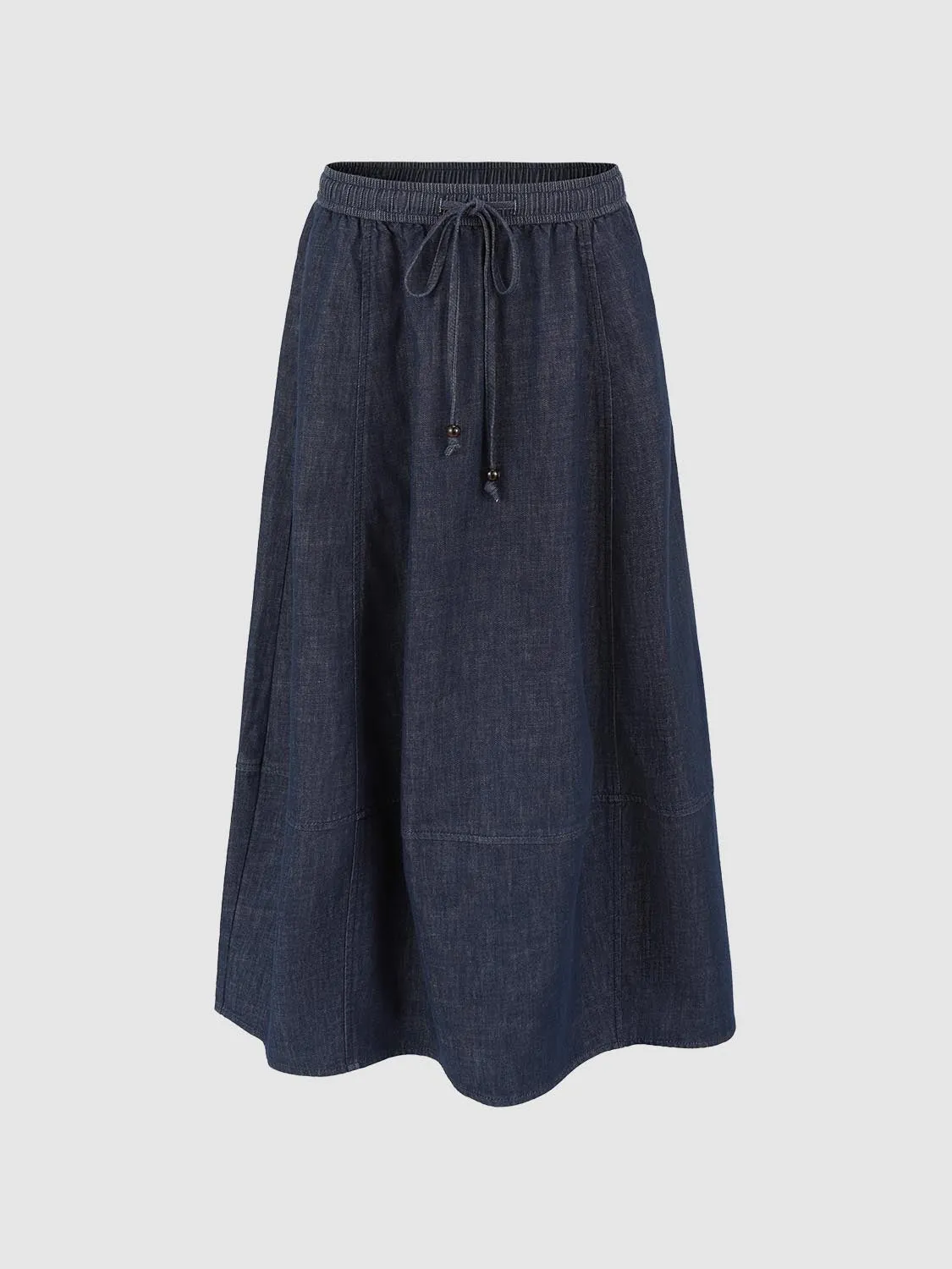 Denim Maxi Skirts sold by Urban Revivo