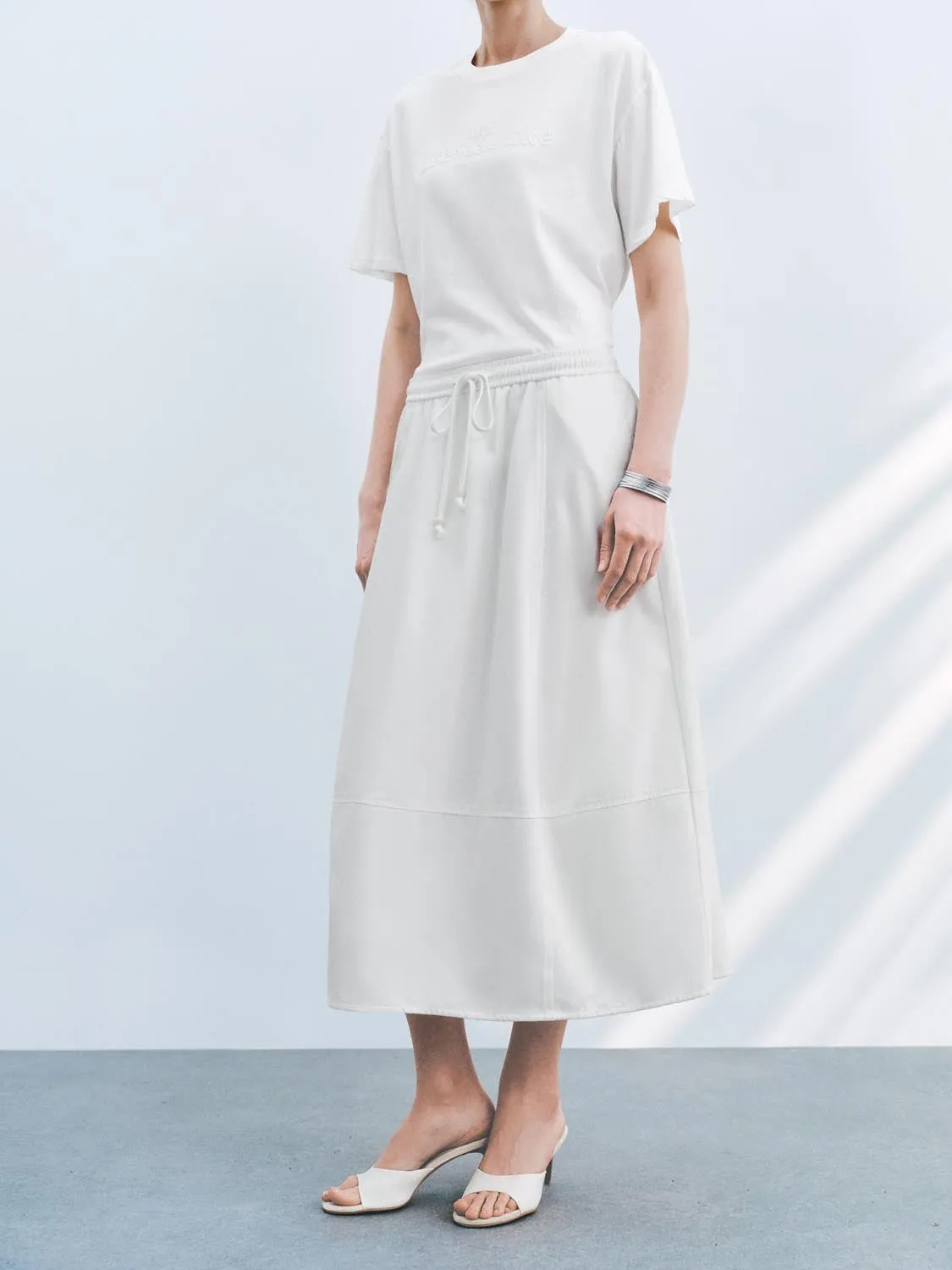 Denim Maxi Skirts sold by Urban Revivo product image thumbnail 3