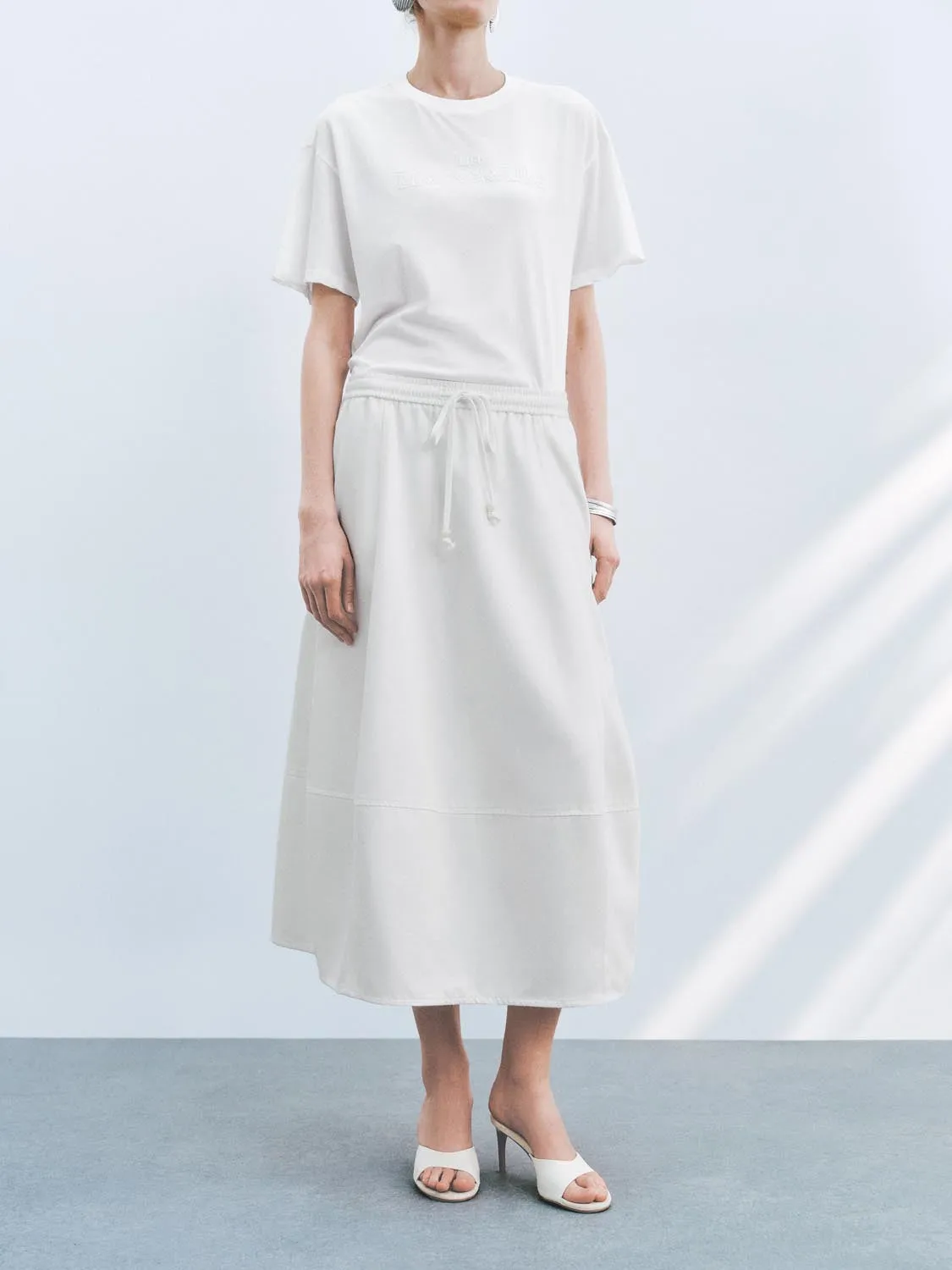 Denim Maxi Skirts sold by Urban Revivo product image thumbnail 2