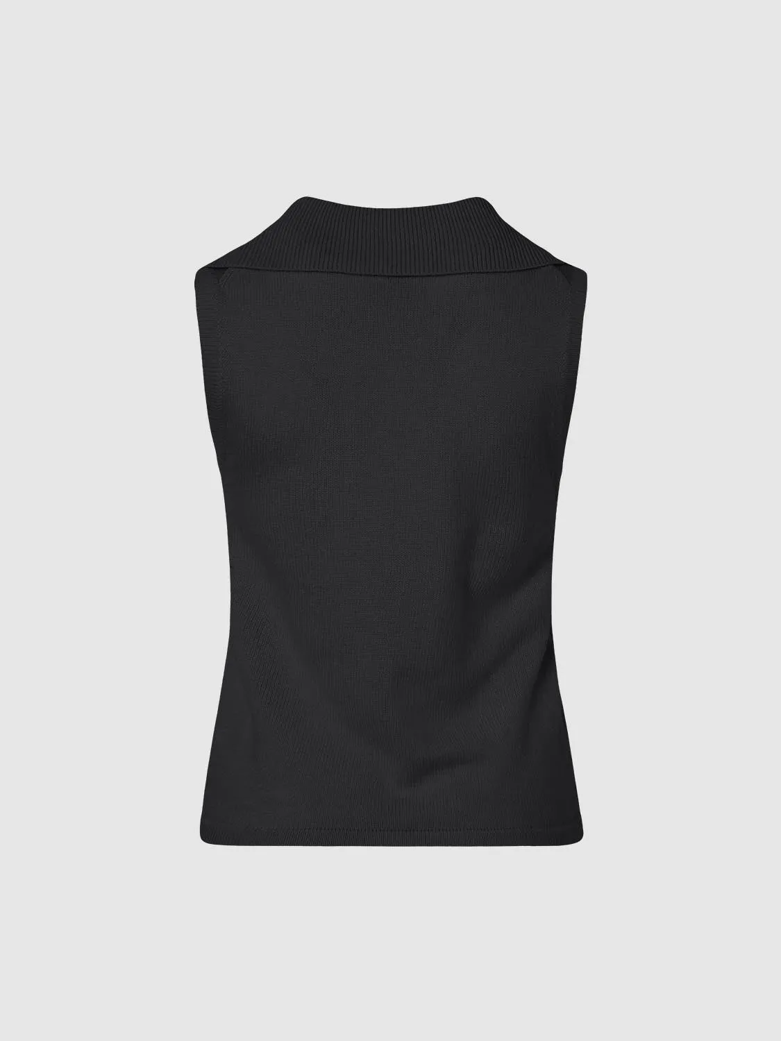 Knitted Lapel Vests sold by Urban Revivo product image thumbnail 2