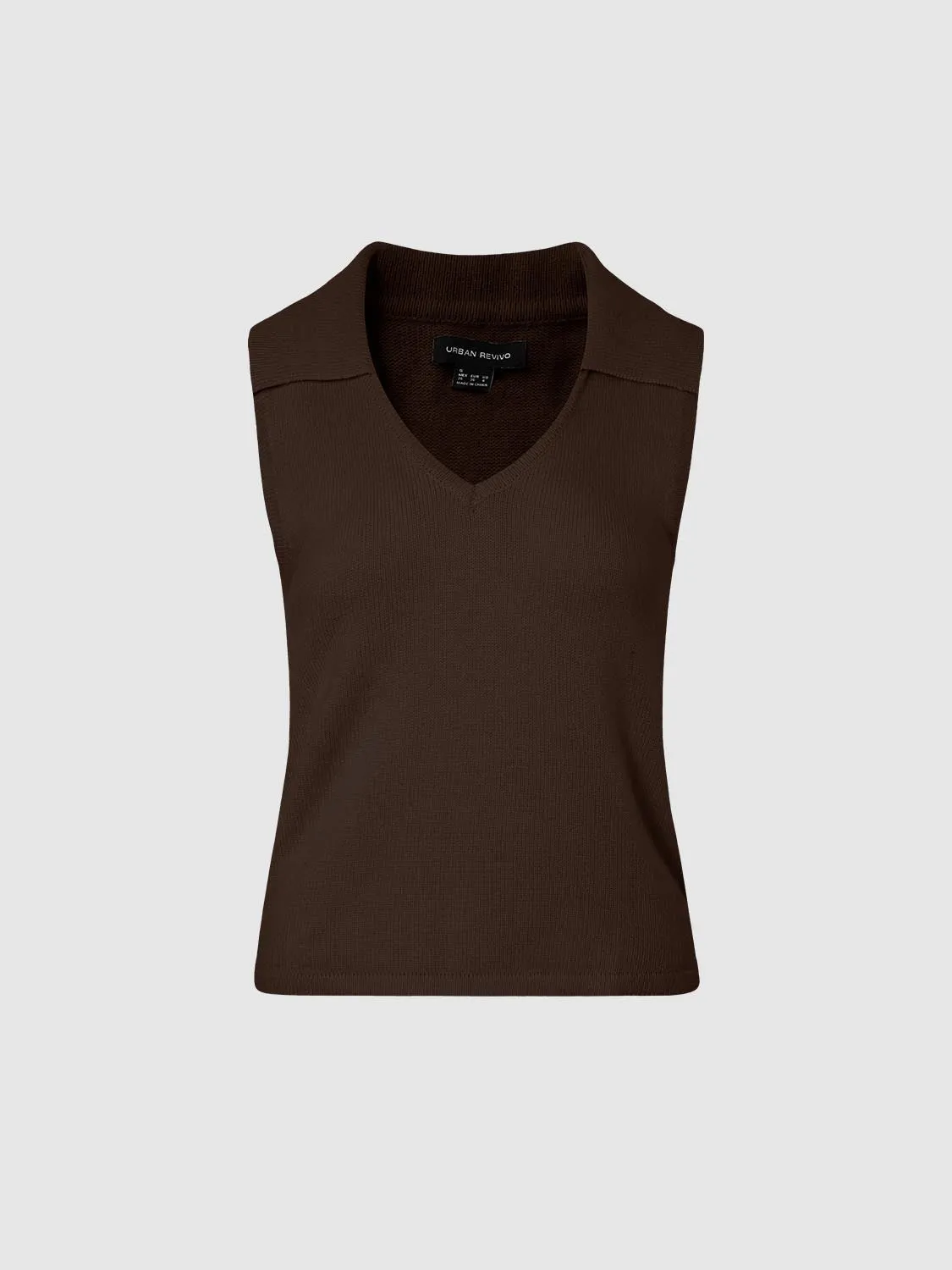 Knitted Lapel Vests sold by Urban Revivo product image thumbnail 5