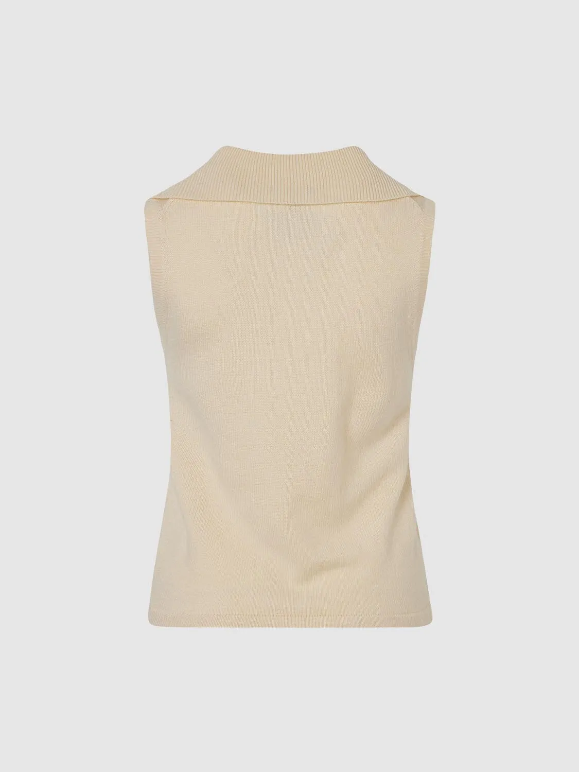 Knitted Lapel Vests sold by Urban Revivo product image thumbnail 4