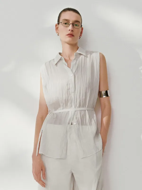 Sleeveless Shirts sold by Urban Revivo