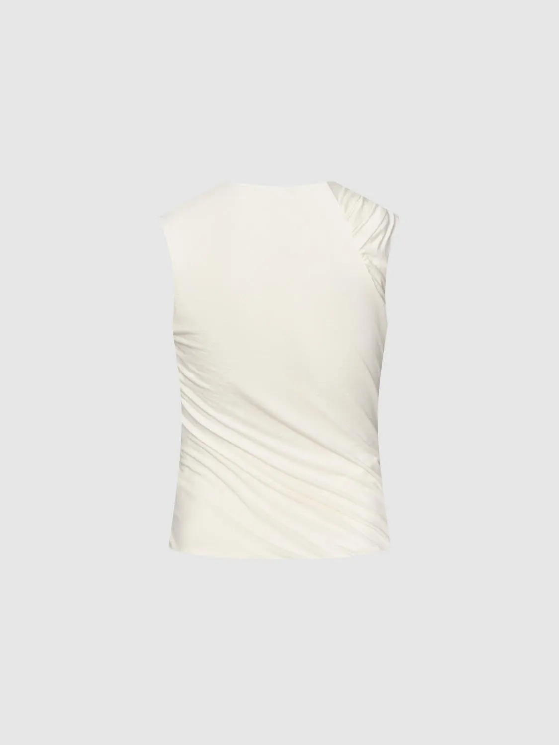 Ruched Tank Tops sold by Urban Revivo product image thumbnail 2