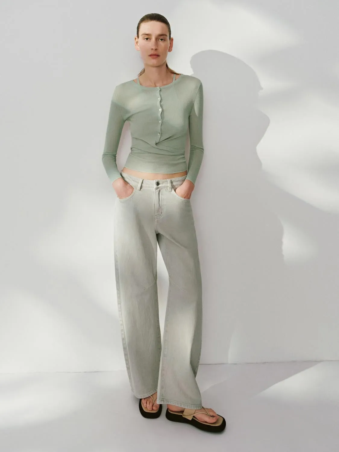 Knitted T-Shirts sold by Urban Revivo product image thumbnail 4