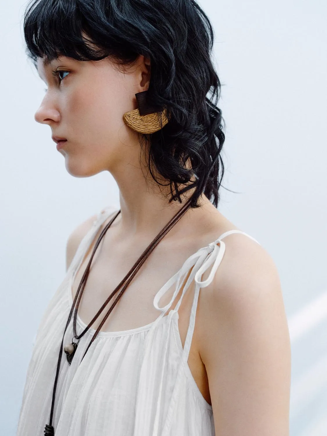 Ruffle Halter Neck Cami Tops sold by Urban Revivo product image thumbnail 3