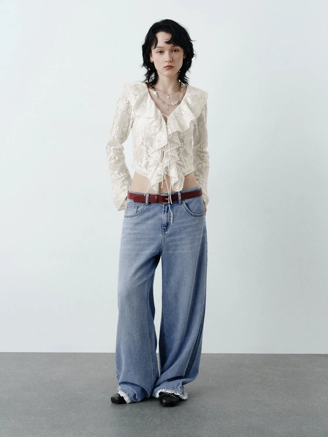 Ruffle Shirts sold by Urban Revivo product image thumbnail 4