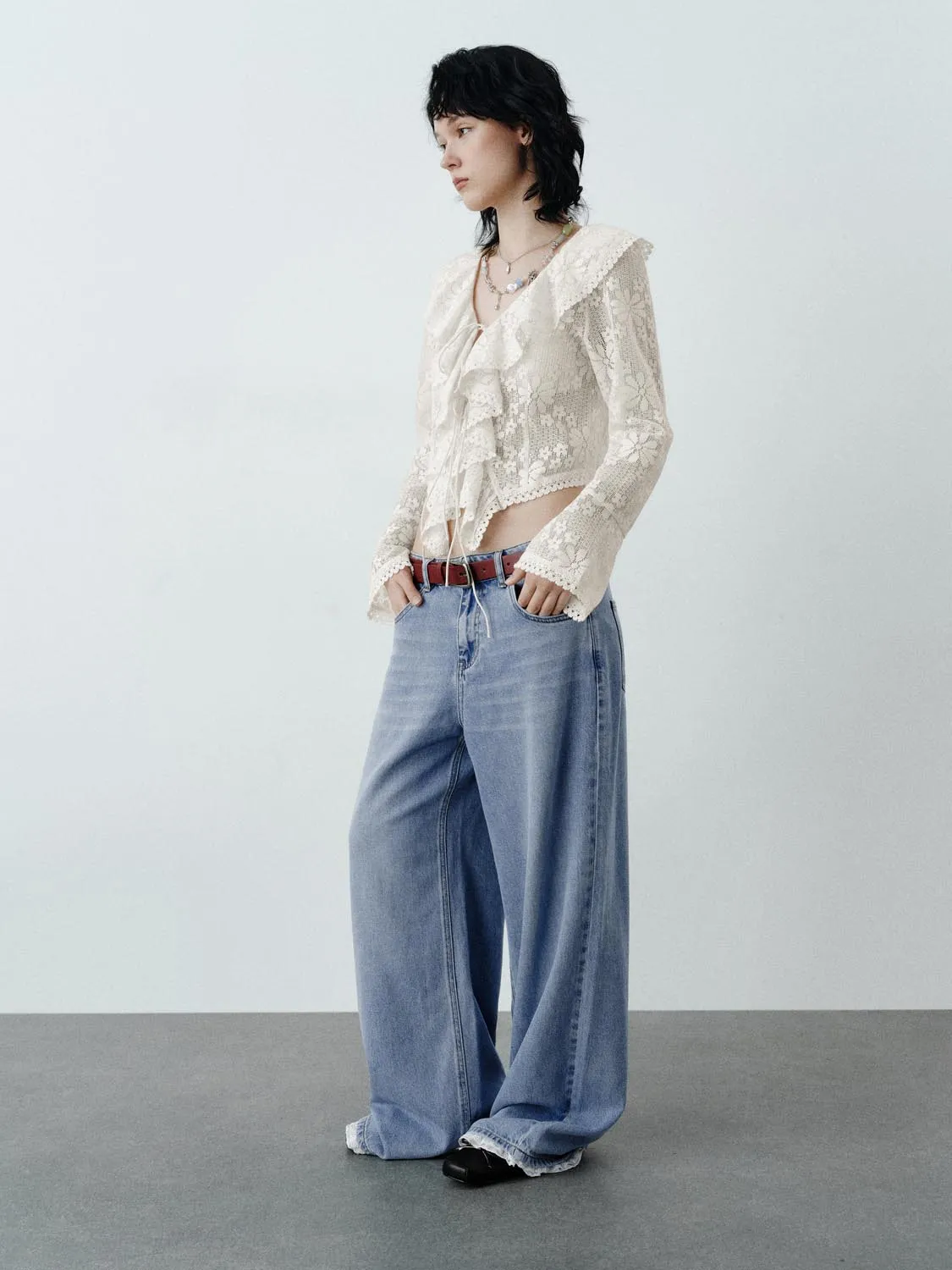 Ruffle Shirts sold by Urban Revivo product image thumbnail 5