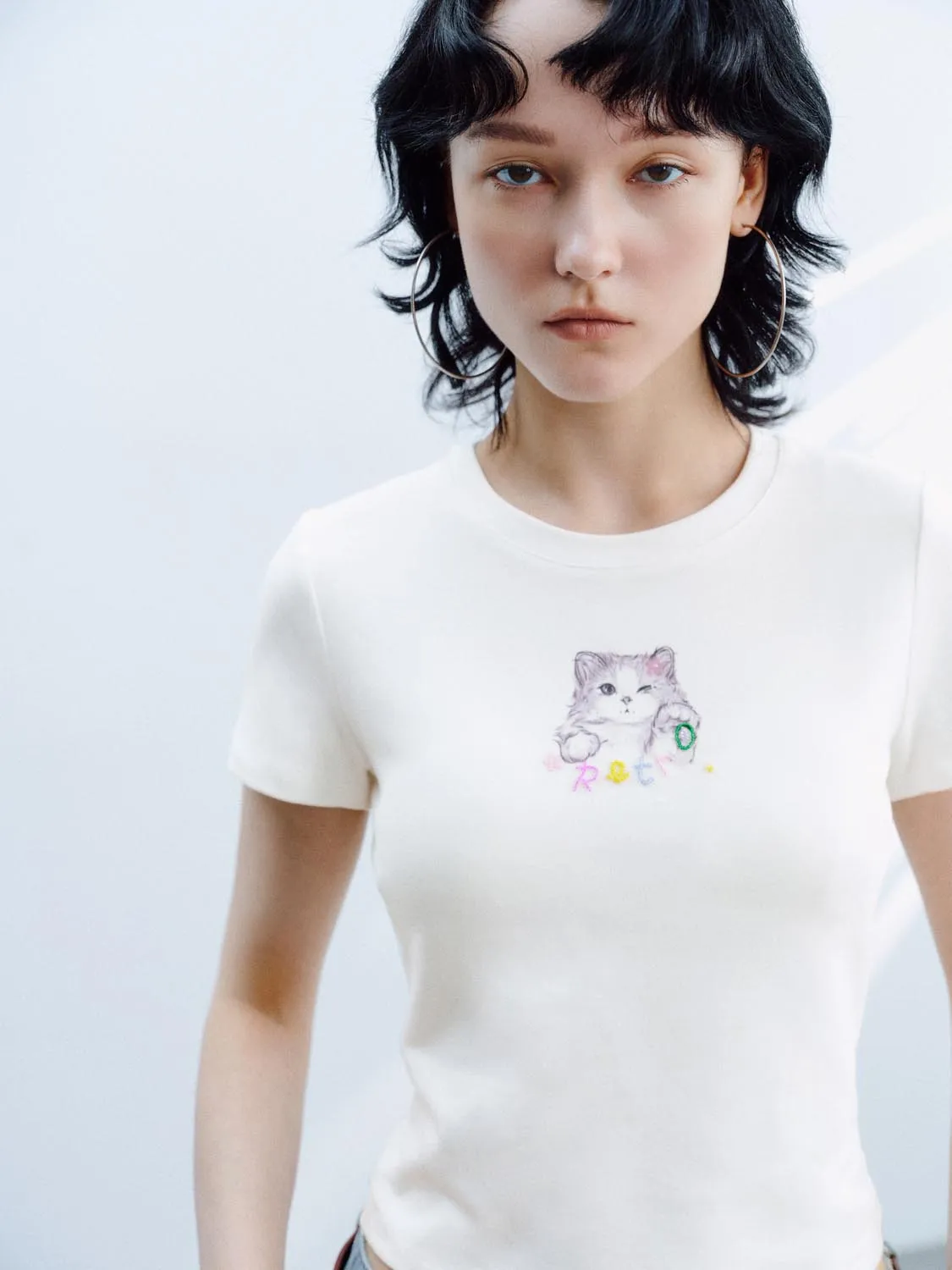 Short Sleeve T-Shirts sold by Urban Revivo product image thumbnail 3