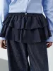 Skirt Layered Denim Jeans sold by Urban Revivo