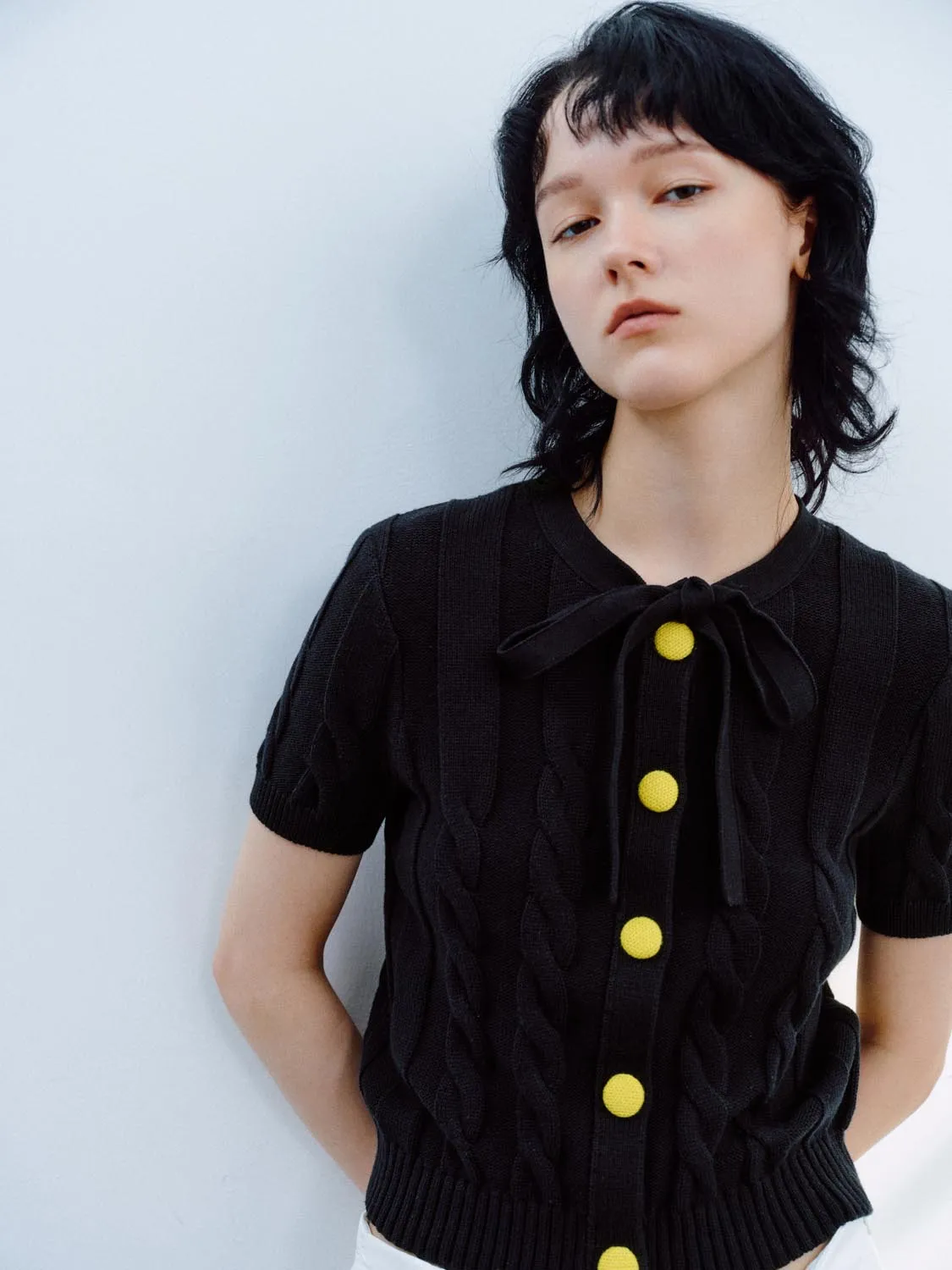 Cable Knitted Cardigans sold by Urban Revivo product image thumbnail 3