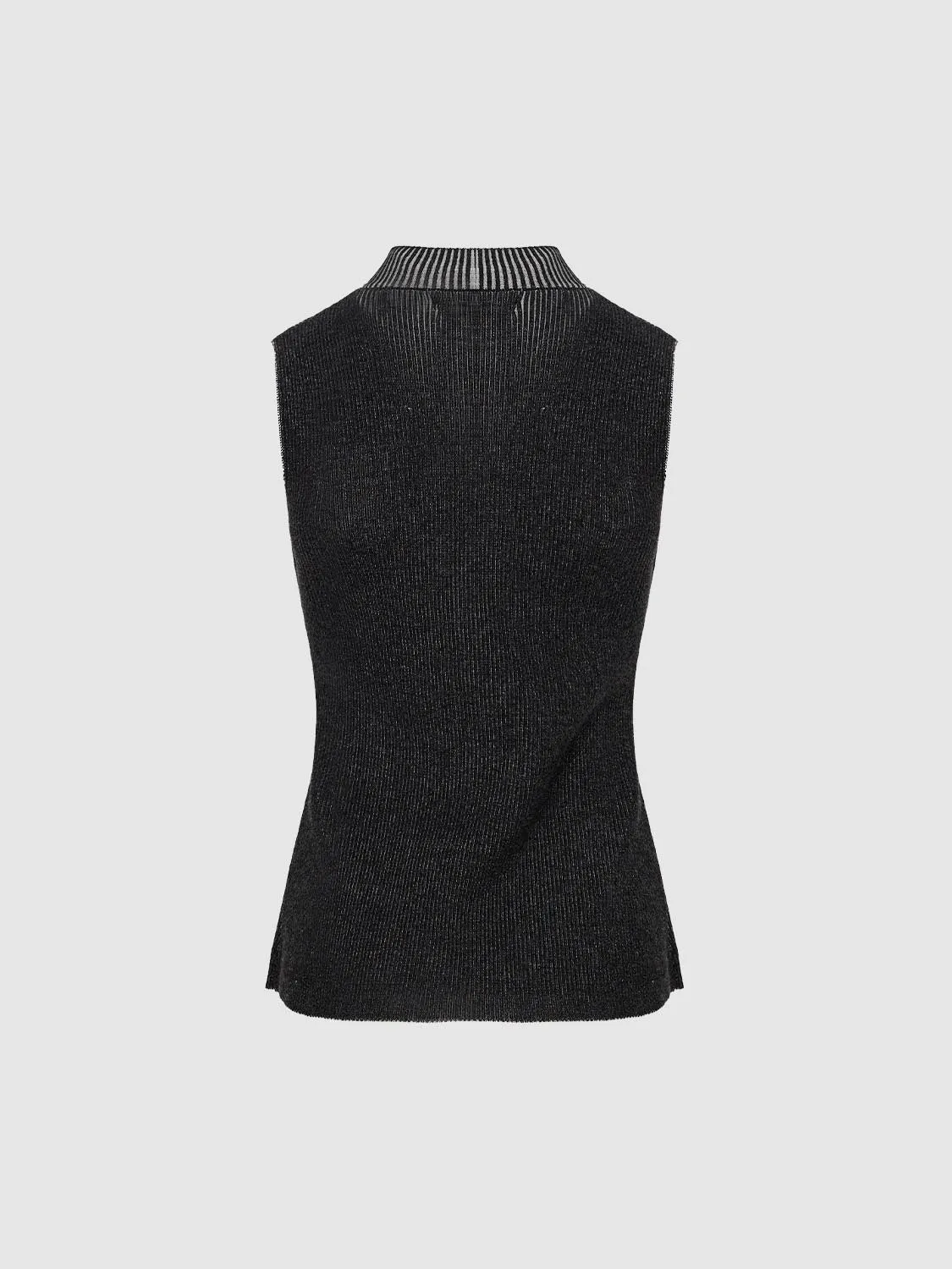 Knitted Sleeveless Cardigans sold by Urban Revivo product image thumbnail 2
