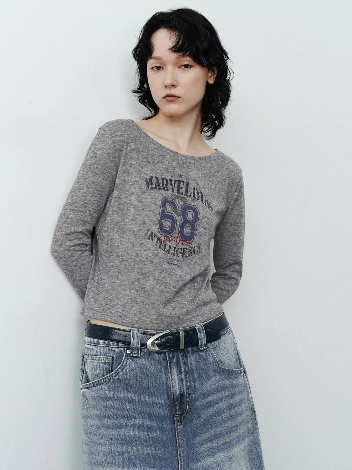 Long Sleeve T-Shirts sold by Urban Revivo product image thumbnail 3