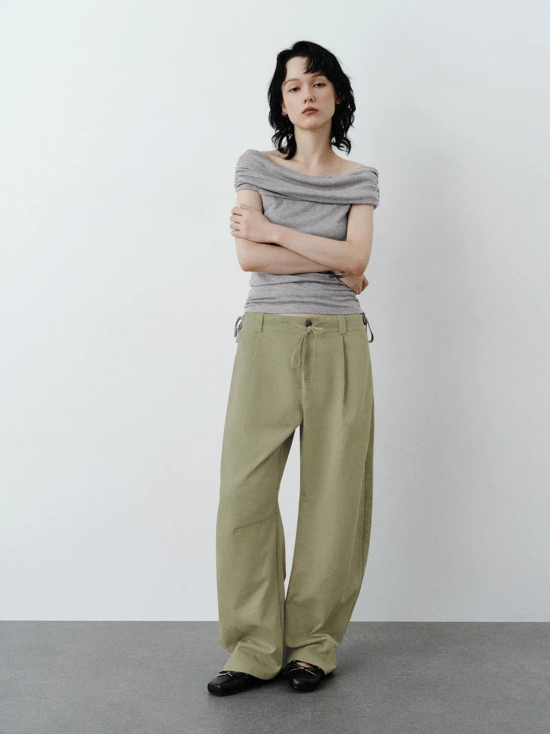 Off Shoulder T-Shirts sold by Urban Revivo product image thumbnail 5