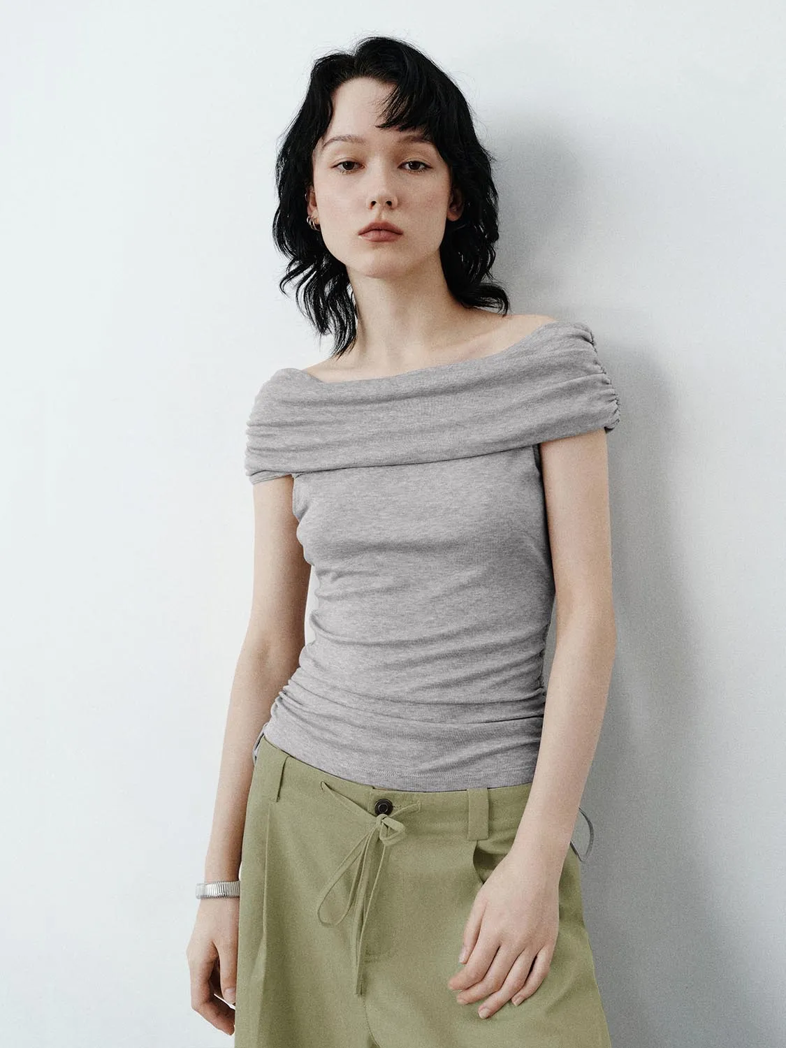 Off Shoulder T-Shirts sold by Urban Revivo