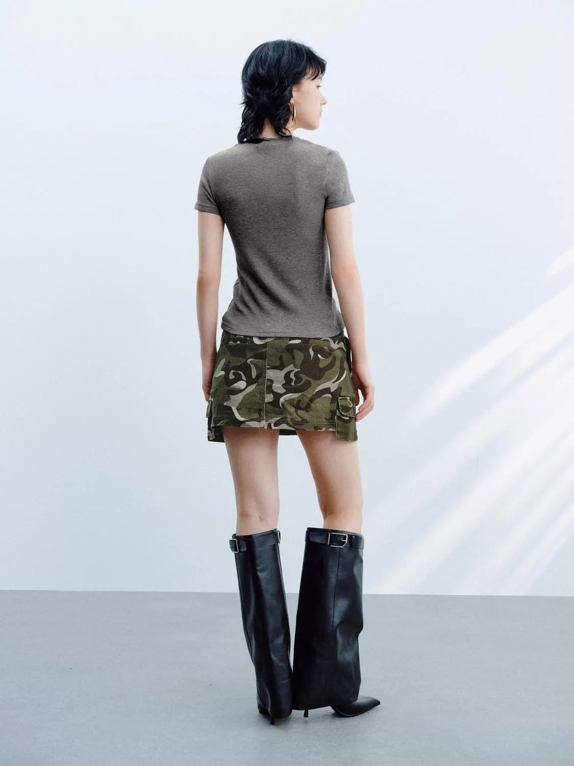 A-Line Mini Skirts sold by Urban Revivo product image thumbnail 4