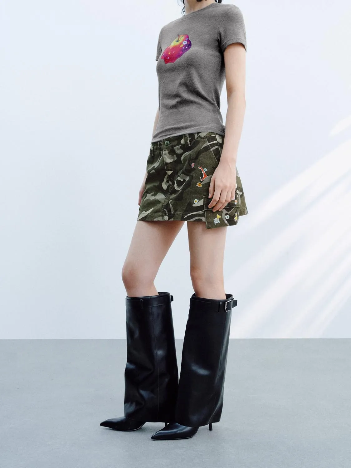 A-Line Mini Skirts sold by Urban Revivo product image thumbnail 3
