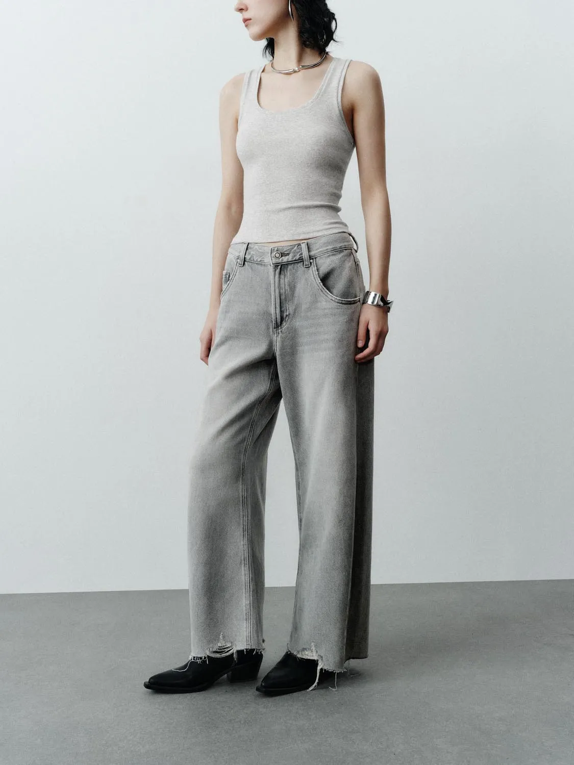 Denim Jeans sold by Urban Revivo product image thumbnail 3