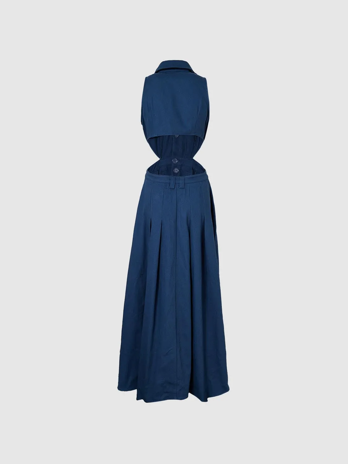 Cut Out Sleeveless Maxi Dresses sold by Urban Revivo product image thumbnail 4
