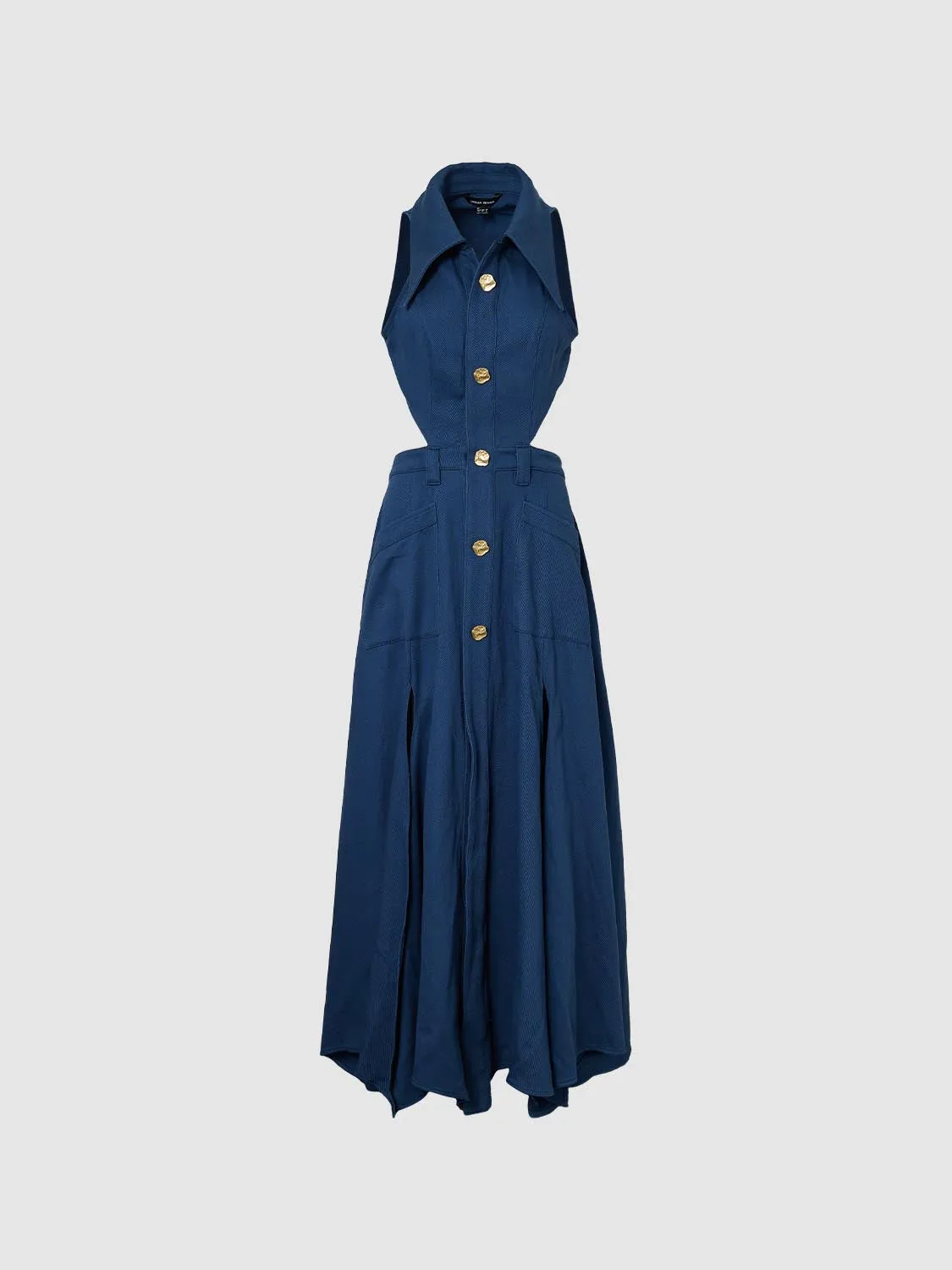 Cut Out Sleeveless Maxi Dresses sold by Urban Revivo product image thumbnail 3