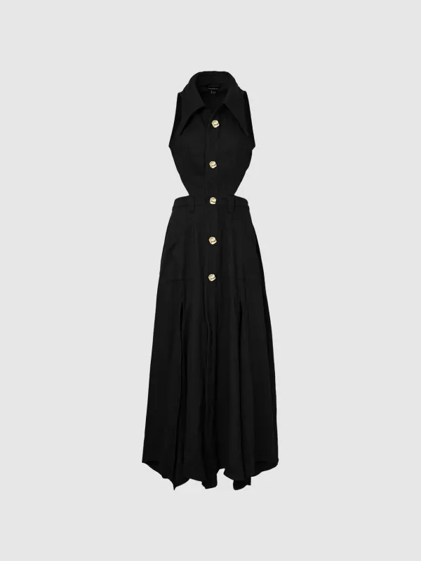 Cut Out Sleeveless Maxi Dresses sold by Urban Revivo