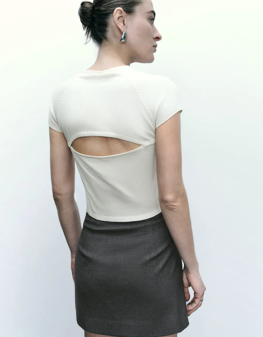 Mini A-Line Skirt sold by Urban Revivo product image thumbnail 5