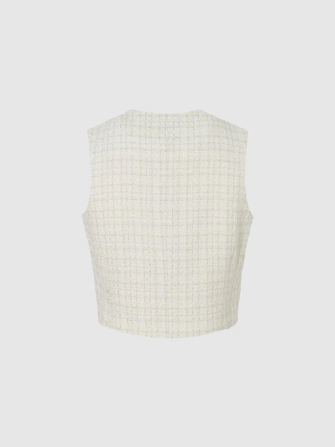 Tweed Vests sold by Urban Revivo product image thumbnail 2