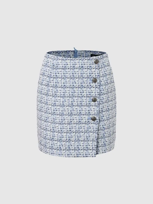 Tweed A-Line Skirts sold by Urban Revivo