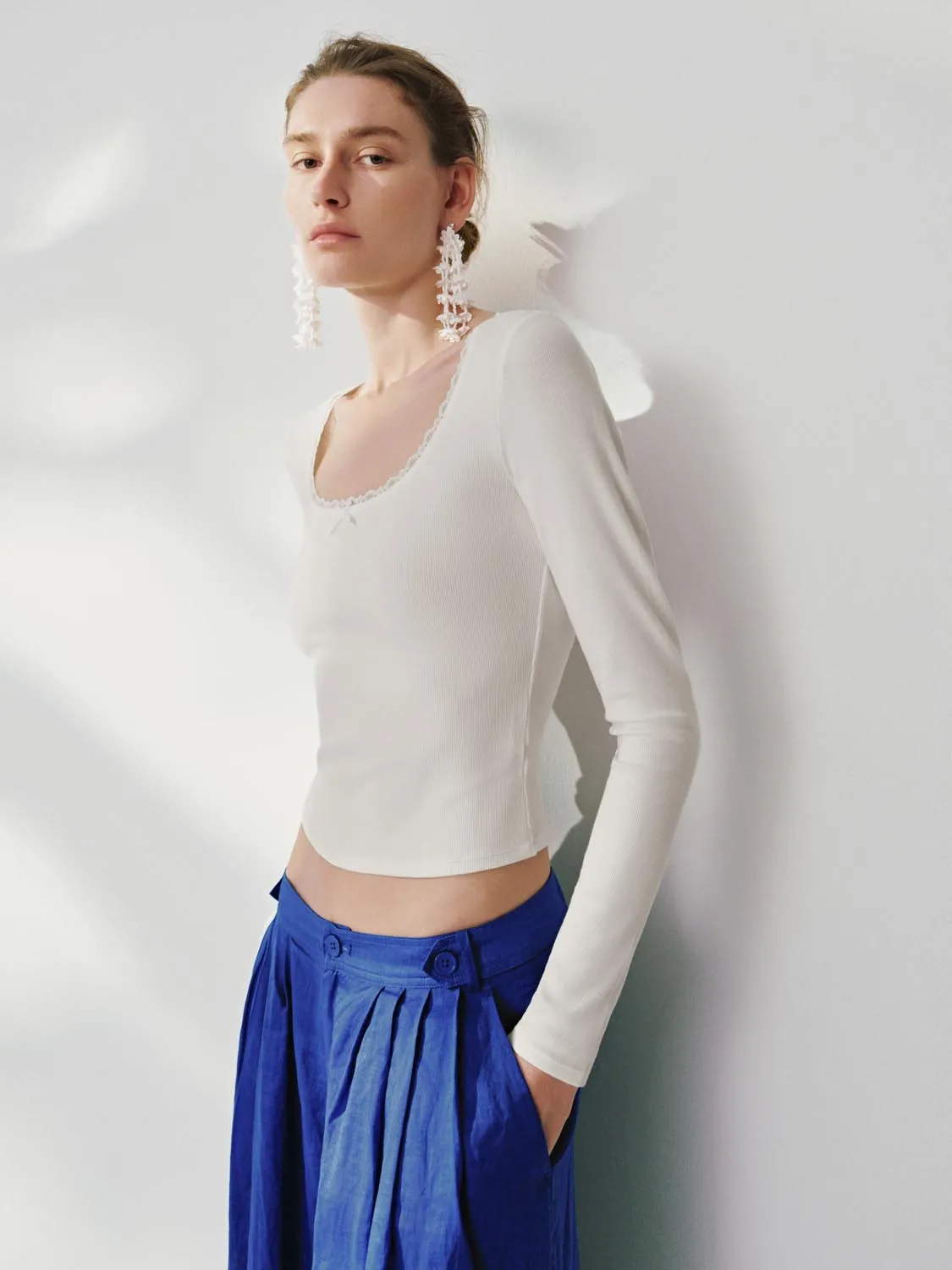 Long Sleeve T-Shirts sold by Urban Revivo product image thumbnail 2