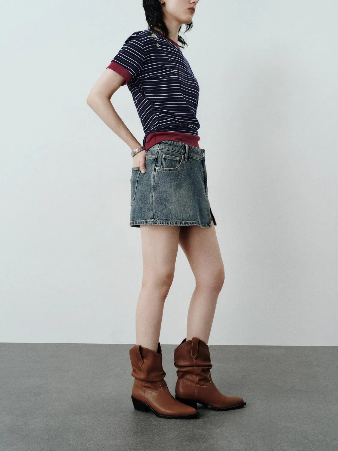 Vogue Denim Shorts sold by Urban Revivo product image thumbnail 3
