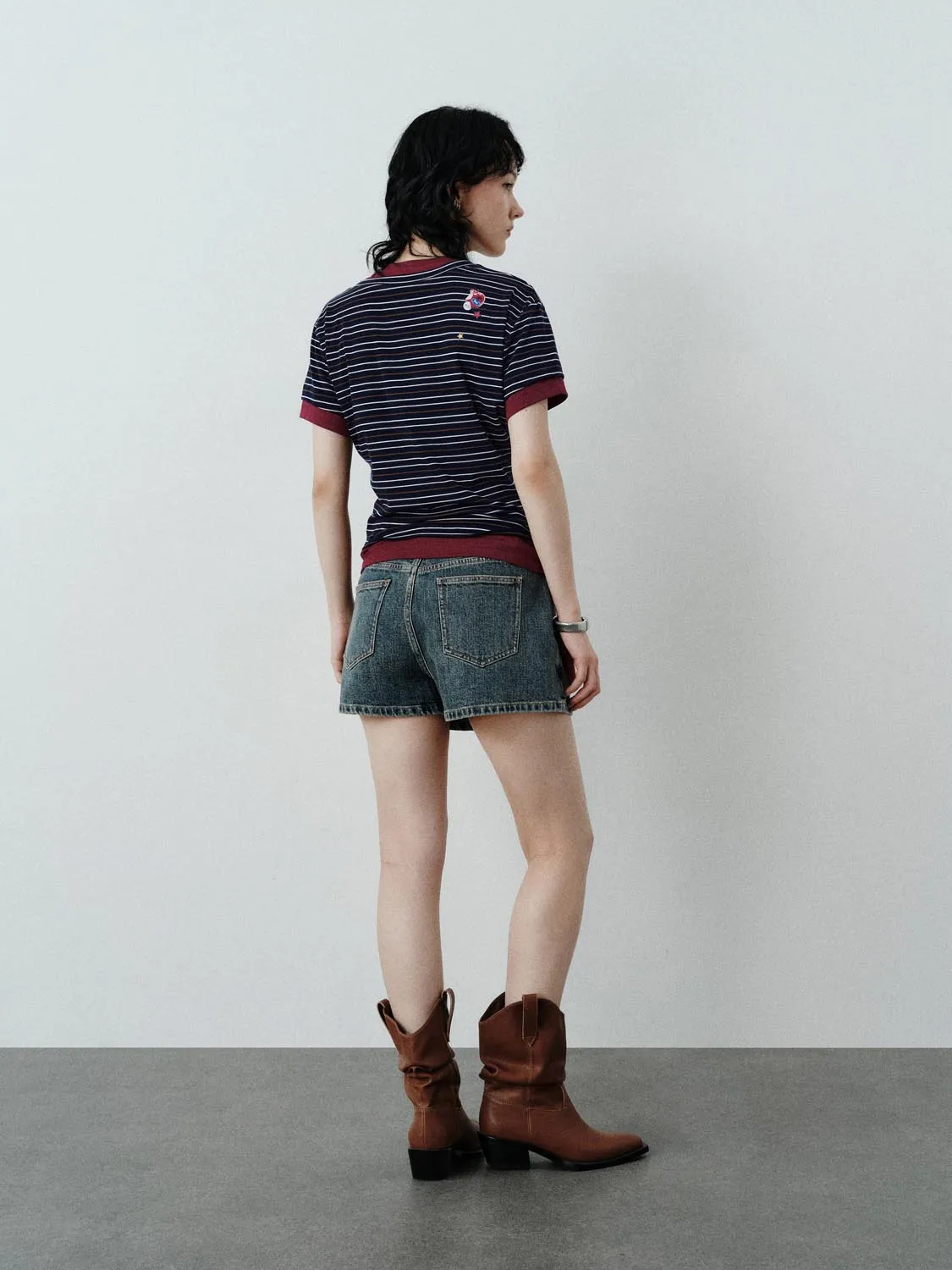 Vogue Denim Shorts sold by Urban Revivo product image thumbnail 4