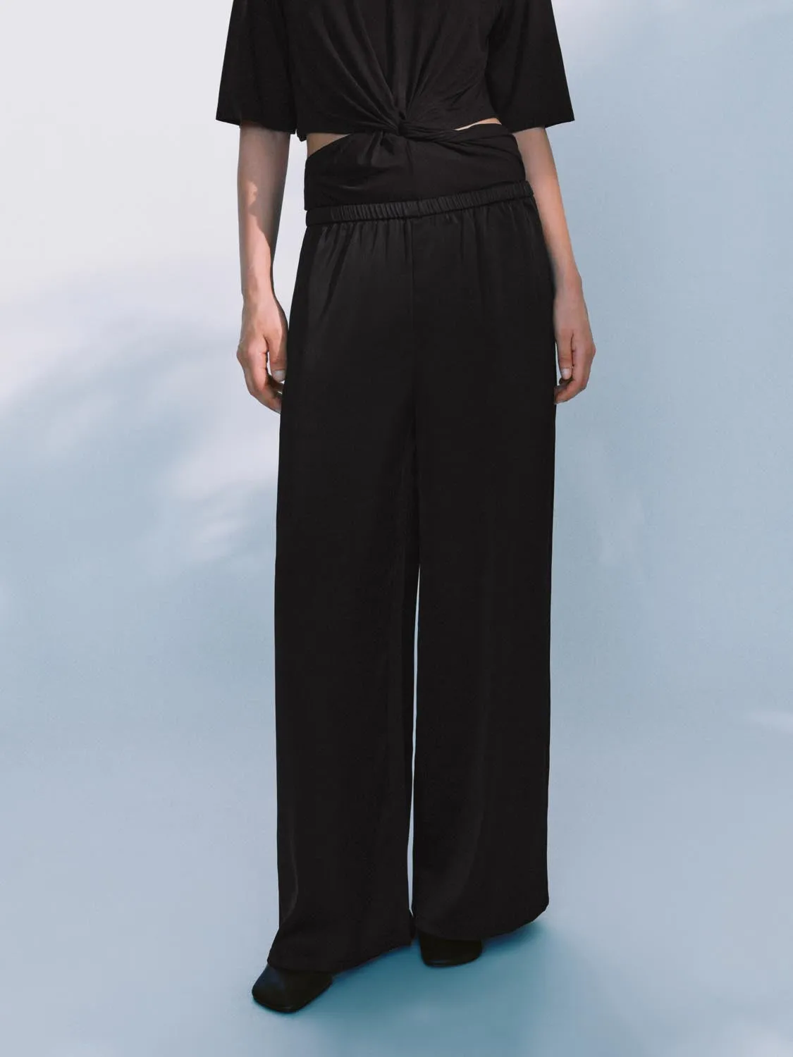 Wide-Leg Pants sold by Urban Revivo product image thumbnail 2