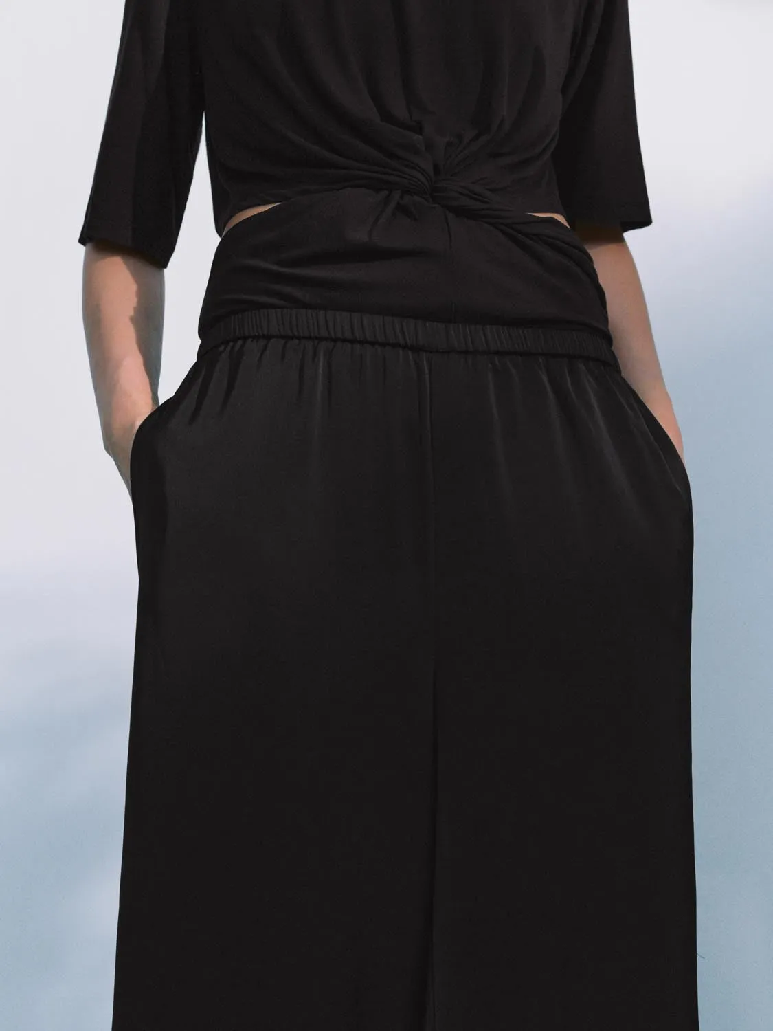 Wide-Leg Pants sold by Urban Revivo product image thumbnail 5