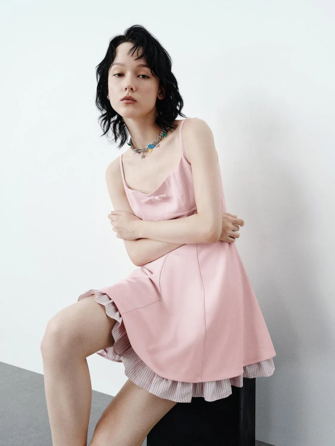 Camisole A-Line Mini Dresses sold by Urban Revivo product image thumbnail 3