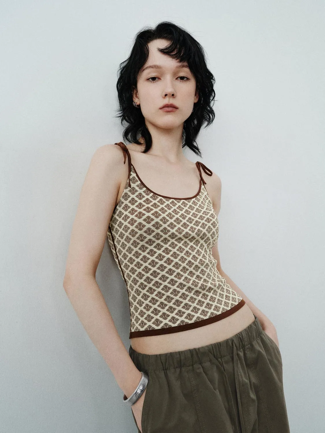 Knitted Cami Tops sold by Urban Revivo product image thumbnail 2