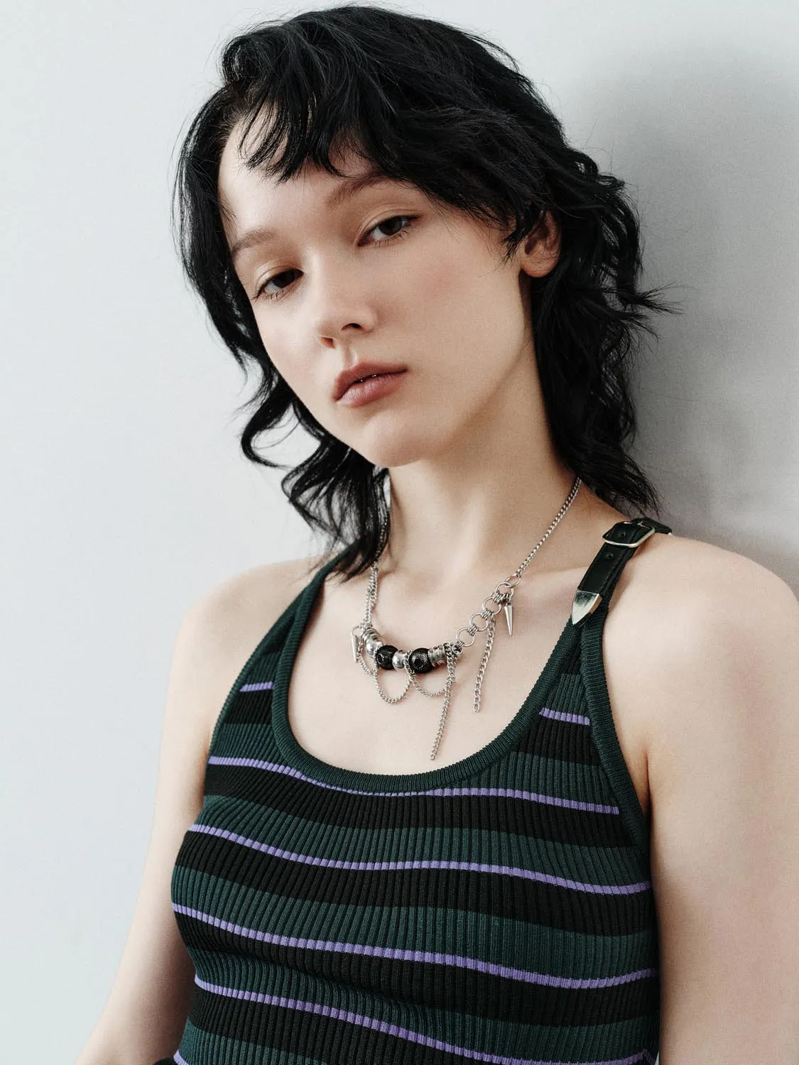 Knitted Tank Tops sold by Urban Revivo product image thumbnail 3