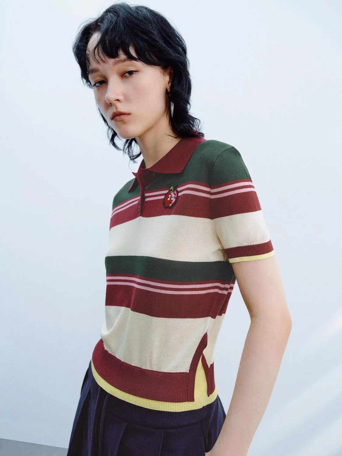 Knitted T-Shirts sold by Urban Revivo product image thumbnail 2